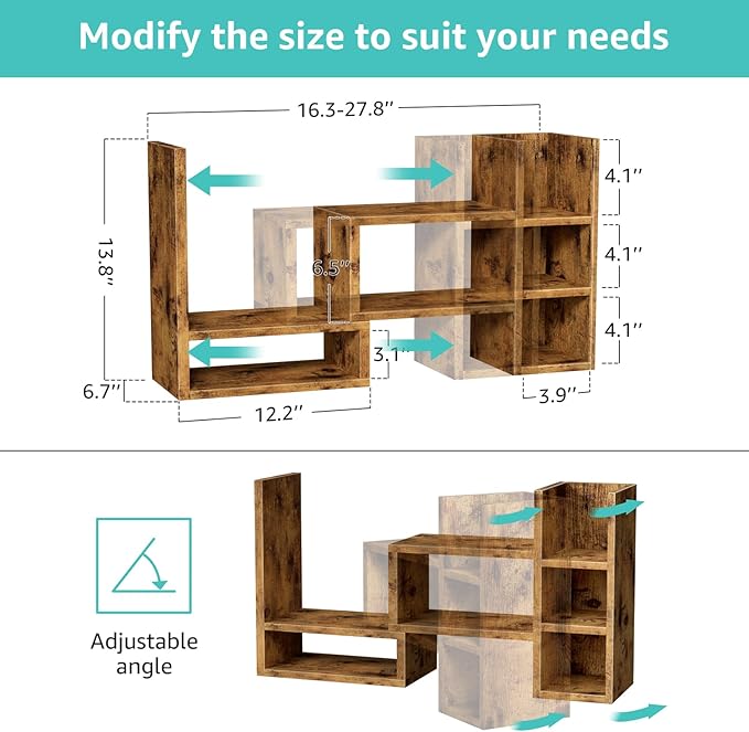 NUTIKAS Desk Shelves Desktop Organizer Shlef - Image 2