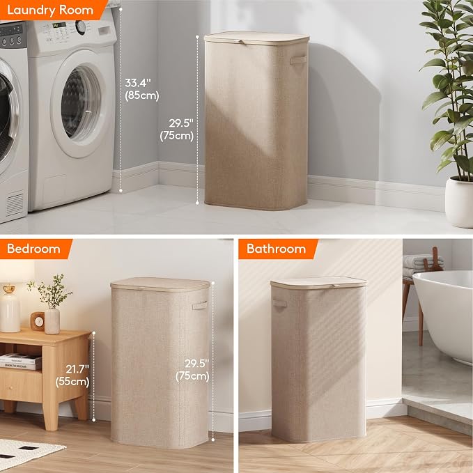 Lifewit 105L Large Laundry Basket - Image 8