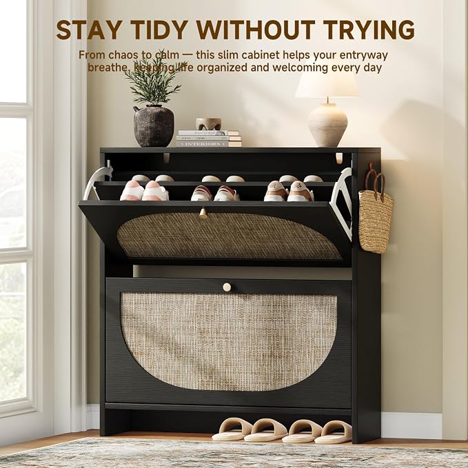 Nicetree Shoe Organizer for Entryway, Slim Shoe Rack - Image 5