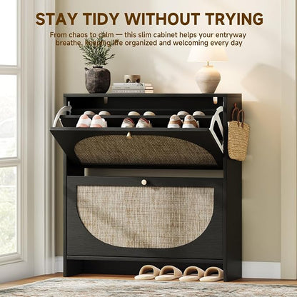 Nicetree Shoe Organizer for Entryway, Slim Shoe Rack - Image 5