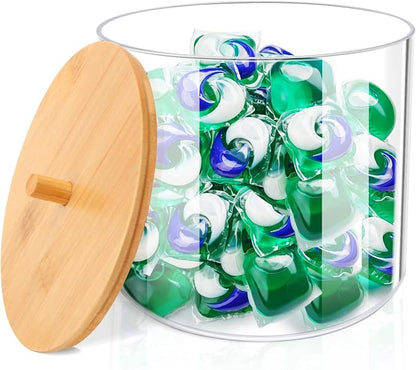JYPS Large Capacity Laundry Pods Container - Image 6