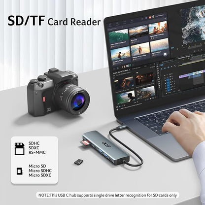 Acer USB C Hub, 7 in 1 Multi-Port Adapter - Image 6