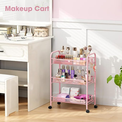 TOOLF 3 Tier Rolling Utility Cart - Image 2