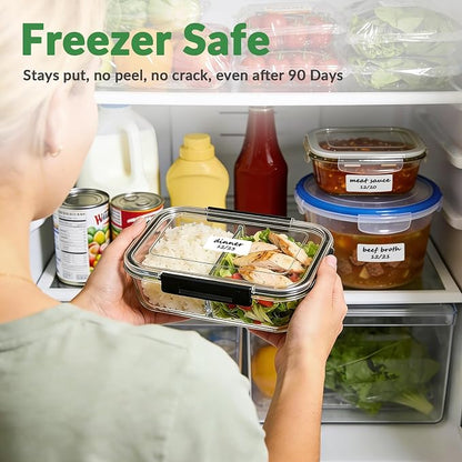 NATURALABEL 700 PCS Blank Removable Freezer Labels - Image 3