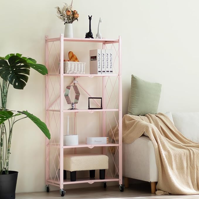 BRIAN & DANY 5-Tier Foldable Storage Shelves - Image 9