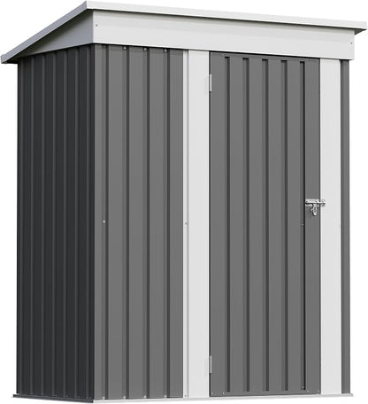 Patiowell 5x3 FT Outdoor Storage Shed, Garden Tool Shed - Image 2