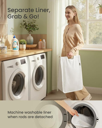 SONGMICS 3-Section Laundry Hamper - Image 6