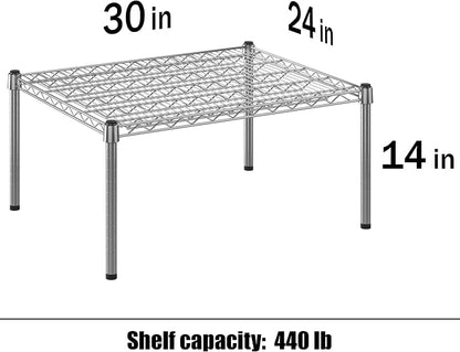 24" Deep x 30" Wide x 14" Height Wire Shelving Kit | 1-Tier | NSF Commercial - Image 3