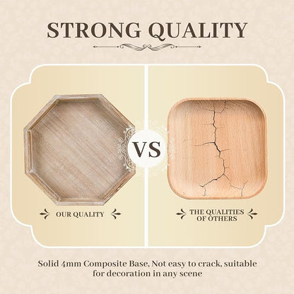 Wooden Decorative Tray, Small Serving Tray - Image 5