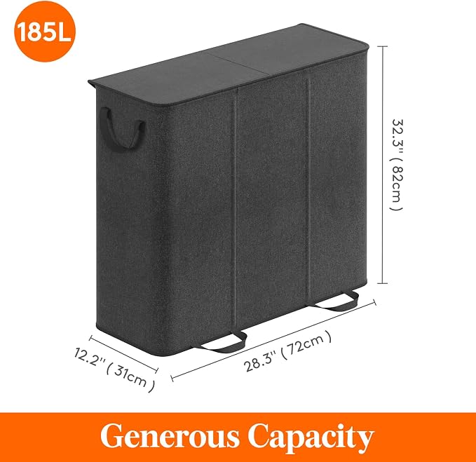 Lifewit Triple Laundry Hamper - Image 6