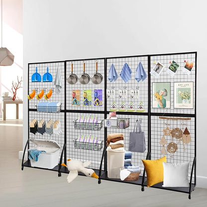 Eastern Tree Grid Wall Panels, Wire Grid Wall Panel Display - Image 7