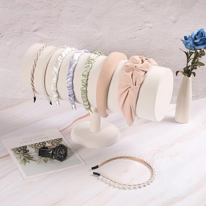 ByKen T-bar Headband Holder Organizer, Hair Band Ear Jewelry Accessories - Image 4
