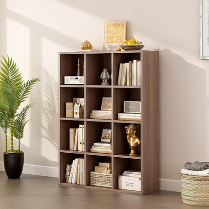 12-Cube Storage Shelf Bookcase - Image 3