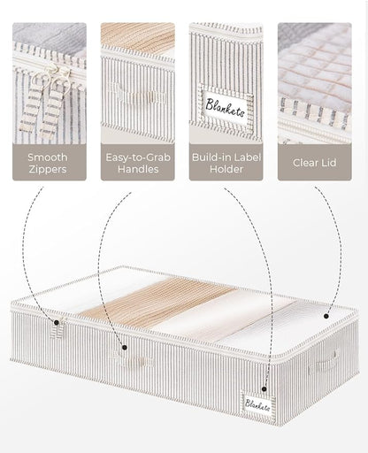 StorageWorks Extra Large Under Bed Storage Containers - Image 3