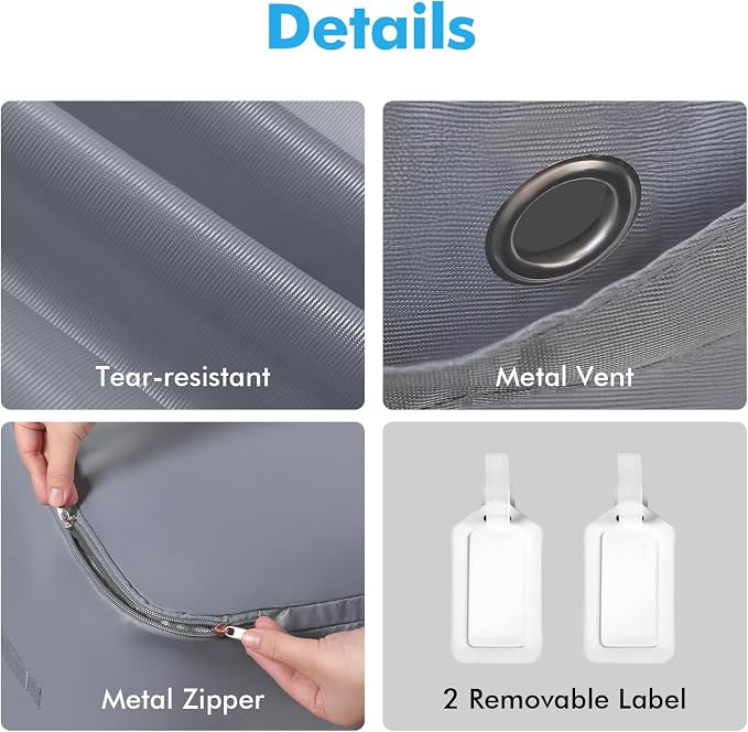 Comforter Storage Bag-Ultra Space Saving Large Self Compression Organizer - Image 5