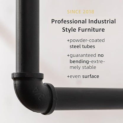 Industrial Pipe Clothing Rack - Image 4