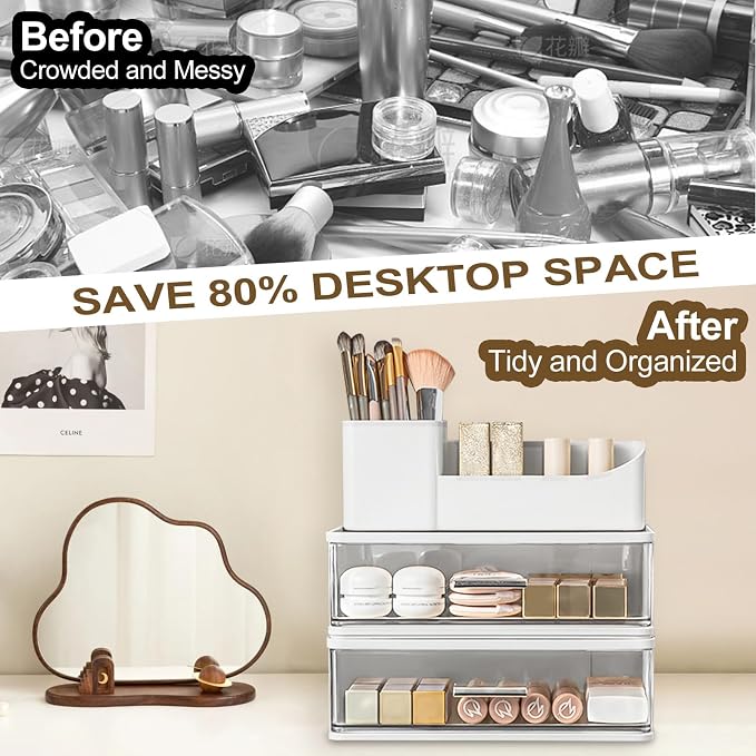 DASITON Makeup Organizer for Vanity - Image 3