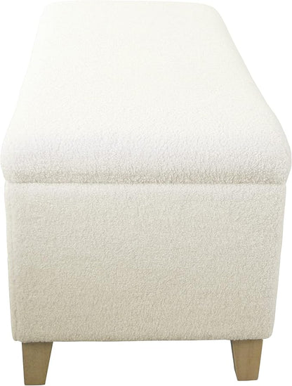 HomePop Storage Bench, Pearl Cream - Image 9