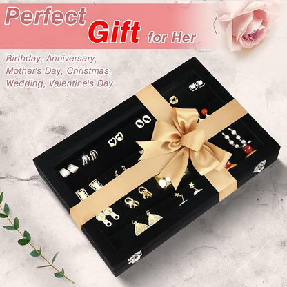 Cirhy Earring Organizer Tray, Earring Box - Image 3