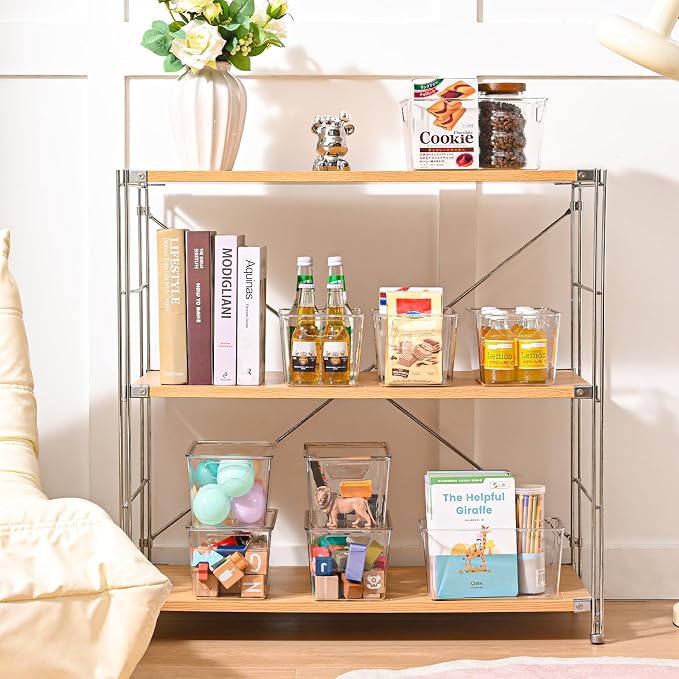 12 Pack Middle Stackable Storage Boxes - Image 6