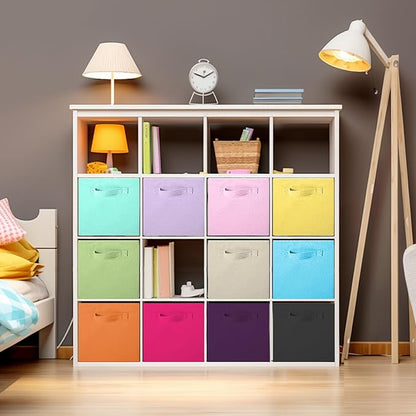 ShellKingdom Storage Bins, Foldable Fabric Storage Cubes and Cloth Storage - Image 2