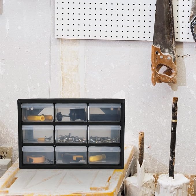 Sadstory 9-Drawer Plastic Drawer Storage Cabinet - Image 7
