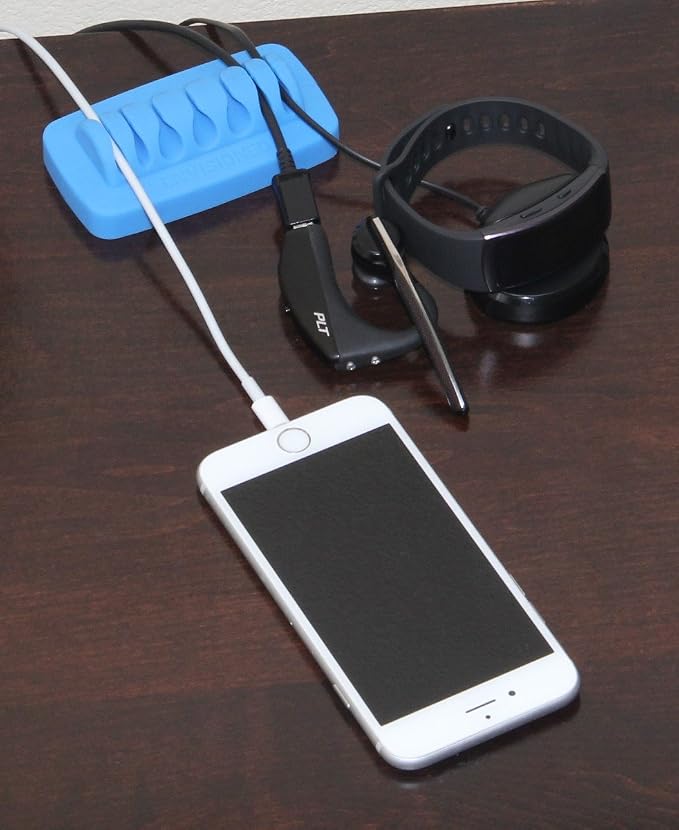 Heaviest Cable Organizer on The Market! Compact and Weighted Desktop Cord - Image 5