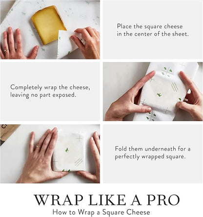 Formaticum 15-Pack Zero Cheese Storage Paper, Compostable, Biodegradable - Image 4