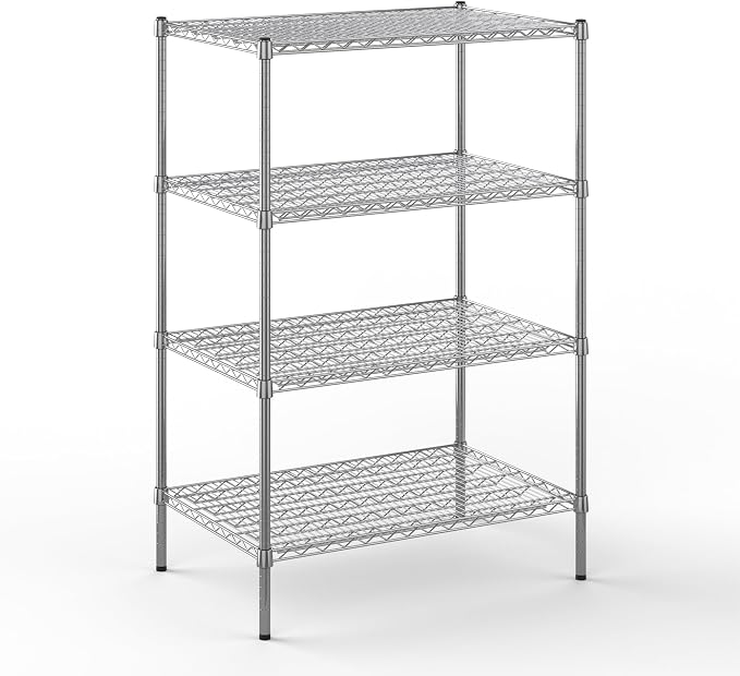 24" Deep x 36" Wide x 54" Height Wire Shelving Kit | 4-Tier | NSF Commercial by Regal+Altair