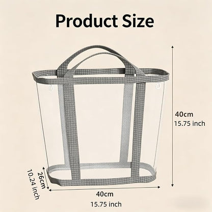 Wall-Mounted Foldable Laundry Basket, 41L Collapsible Mesh Laundry Hamper - Image 5