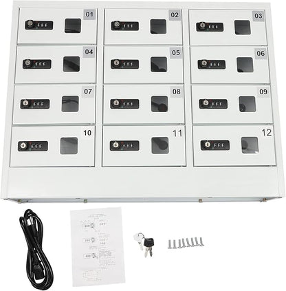 12 Slot Cellphone Charging Station, Locker Charging Station - Image 9