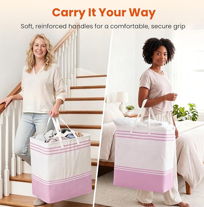 TranquilRelax 3-Pack Laundry Basket - Image 7
