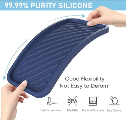 EG-SIPRO Silicone Sink Organizer Tray, 8 Colors, Dishwashing Accessories - Image 3