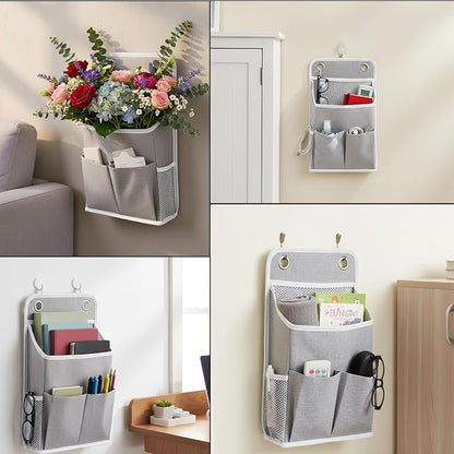 Hanging Organizer with Pockets, Wall Hanging Baskets - Image 4