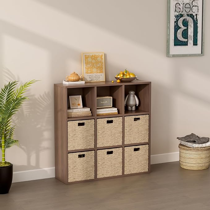 9-Cube Storage Shelf Bookcase - Image 7