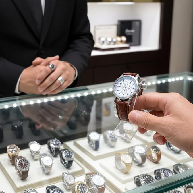 Prasacco Clear Watch Display Stand - Image 4