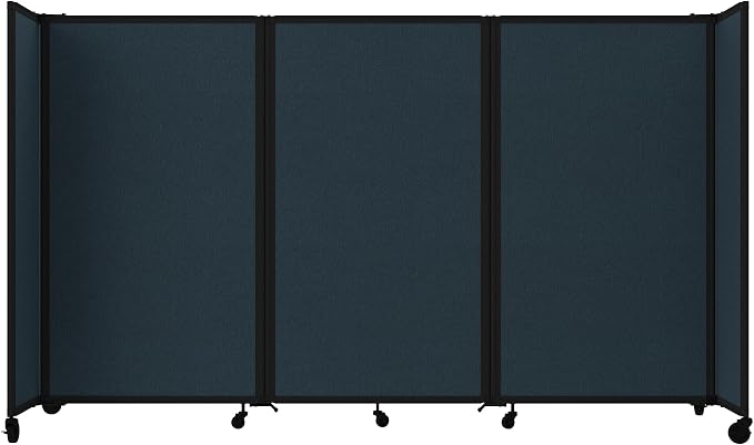 Versare Room Divider 360 Portable Wall Partition | Folding Panels | Large by VERSARE