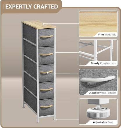 Sorbus Kids Dresser with 5 Drawers - Image 4