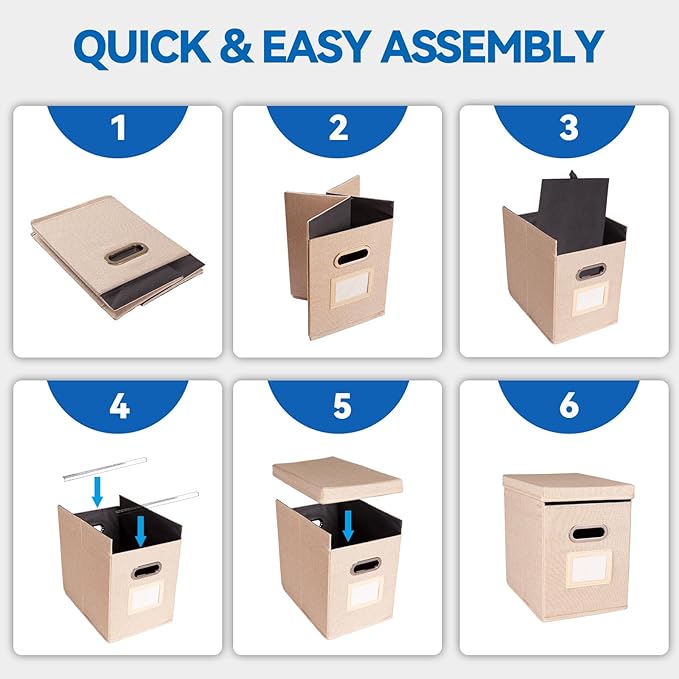2 Pack Hanging File Folders Organizer - Image 7