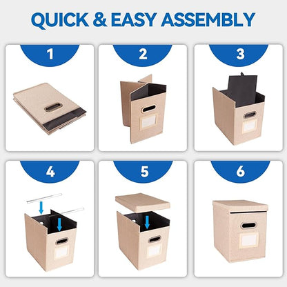 2 Pack Hanging File Folders Organizer - Image 7