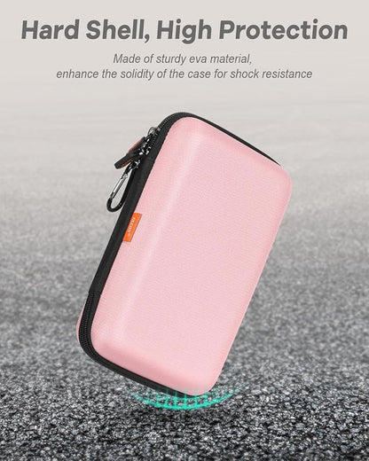 Gentle-Pink Hard Shell Carrying Case - Image 9