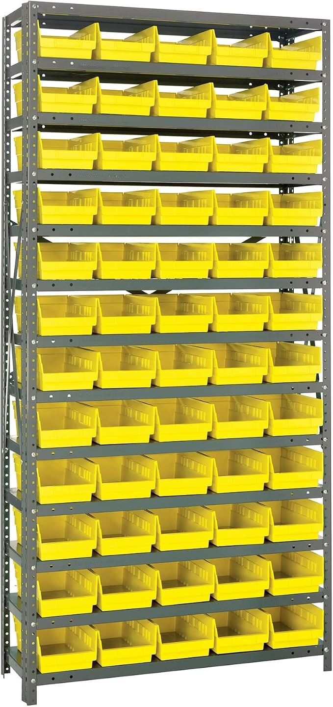 Quantum Storage Systems 1875-104YL Steel Shelving Unit by QuantumStorageSystems