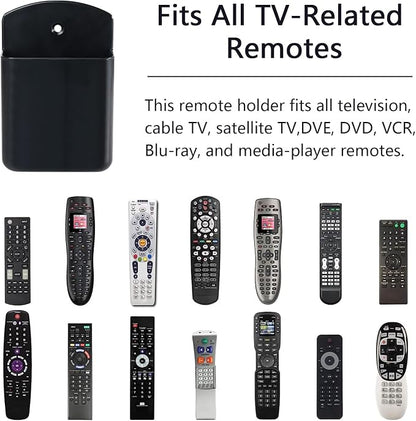 2 Pcs Remote Control Holder Wall Mount, TV Controller Holder, Self Adhesive - Image 7