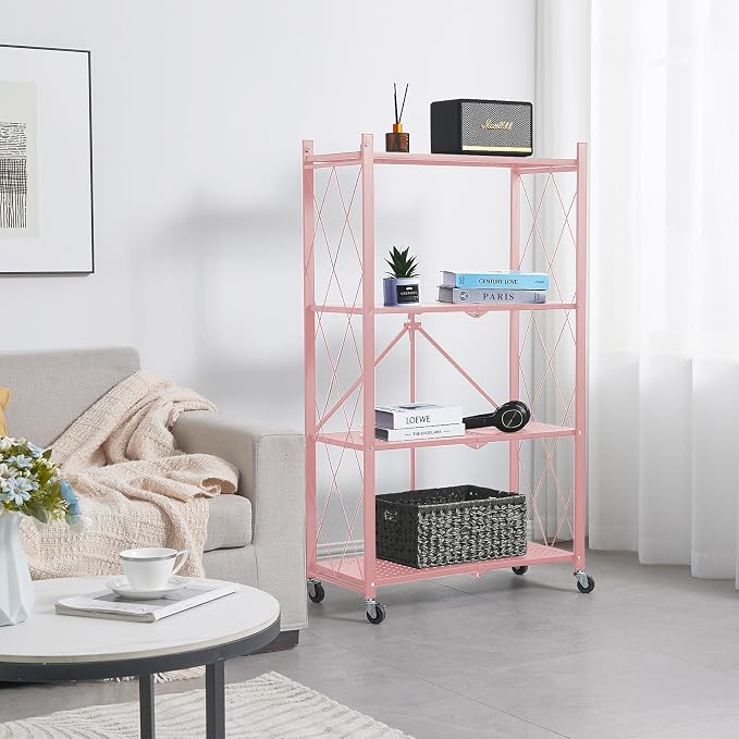 BRIAN & DANY 4-Tier Foldable Storage Shelves - Image 2