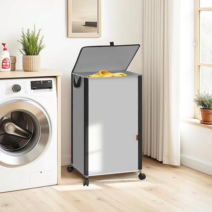 STORAGE MANIAC Rolling Laundry Hamper - Image 6