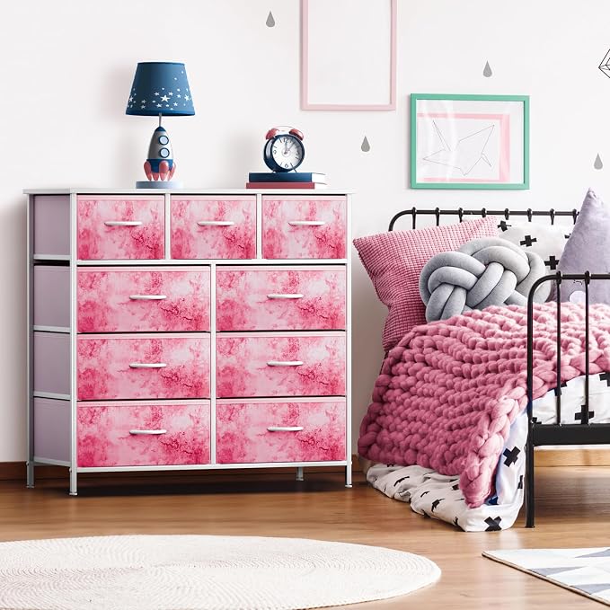 Sorbus Kids Dresser with 9 Drawers - Image 2