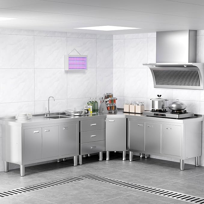 WWK 47" x 21" Stainless Steel Sink - Image 4