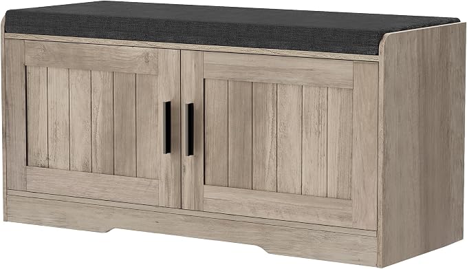 Homleke 2-Tier Storage Bench, Shoe Bench - Image 9