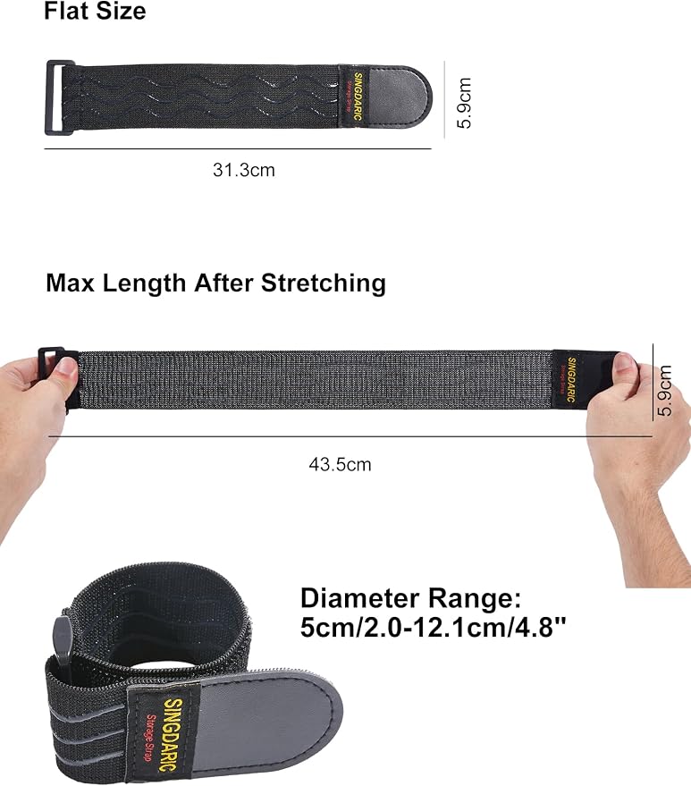 Elastic Cinch Straps-12"x2" - Image 4