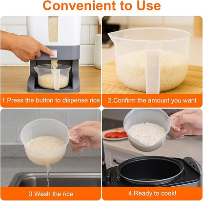 Mity rain Rice Dispenser 20 Lbs - Image 7